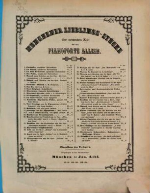 Kleine Fantaisie über die Romanze aus der Oper Guido und Ginevra oder Die Pest in Florenz von F. Halévy : Ein himmlisch Wesen war erschienen ; für d. Pianoforte