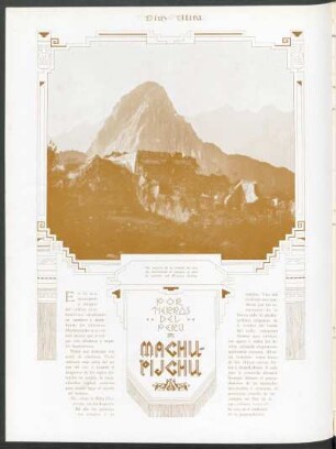 Por tierras del Perú - Machupijchu