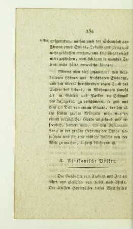 B. Afrikanische Voelker