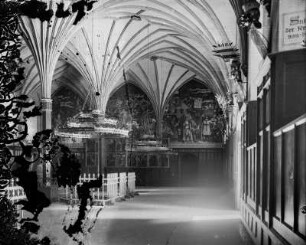 Im Rempter zur Marienburg : Marienburg (Malbork/Polen). Mittelschloss, "Meisters Großer Remter". Innenansicht