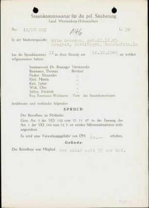Lehmann, Otto
