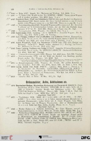 Ordensmeister, Aebte, Aebtissinnen etc. (Nr. 4054-4078)