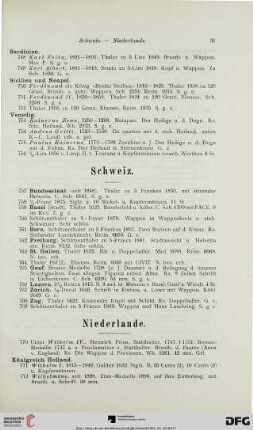 Schweiz (Nr. 757-769)