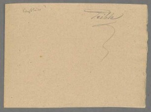 Briefe von François Trible an verschiedene Empfänger - BSB Autogr. Trible, François