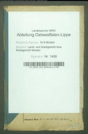 Sonstige: Meyer, Carl Ludwig; Sonstige: Meyer, Charlotte, geb. Engelmann: