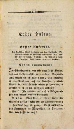 Die Belagerung der Stadt Hanau und deren Befreiung am 13. Junius 1636 : ein vaterländisches Schauspiel in fünf Aufzügen