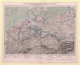 Nord-Deutschland, Niederlande und Belgien