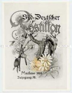 Zeitung: Süddeutscher Postillion. Maifeier 1893. Jahrgang XII; München, 1893