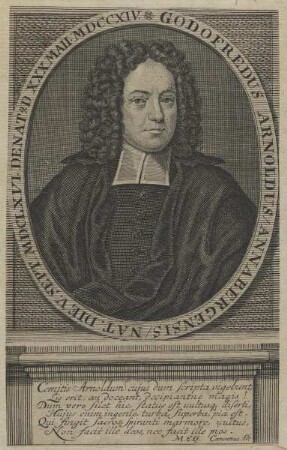 Bildnis des Godofredus Arnoldus