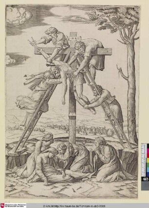 [La descente de croix; Die Kreuzabnahme]