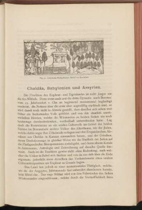 Chaldäa, Babylonien und Assyrien.