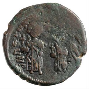 Münze, Follis, 613 / 614