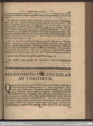 [In II. Epist. Ad Timotheum]