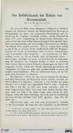 5: Der Reliefschmuck der Hekate von Hermannstadt