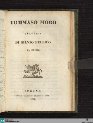 Tommaso Moro : tragedia