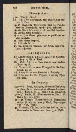 Manuscripte