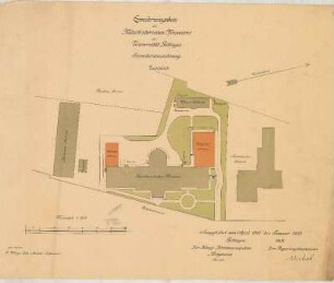 Naturhistorisches Museum der Universität Göttingen: Blatt 4, Lageplan