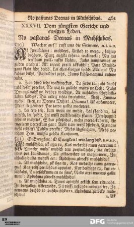 XXXVII. Vom jüngsten Gericht und ewigen Leben.