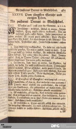 XXXVII. Vom jüngsten Gericht und ewigen Leben.