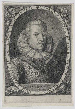 Bildnis des Cunradus Schortz