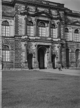 Dresden-Altstadt. Zwinger. Innenhof