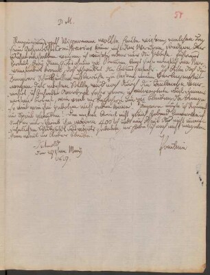 Brief von Pauline (Lippe, Fürstin) an Friedrich Simon Leopold Petri
