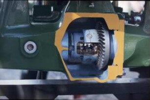 Fotografie: Traktor, Antriebs- und Anbausystem, Differential