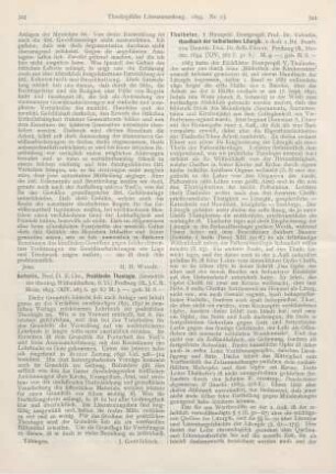 343 [Rezension] Achelis, E. Chr., Praktische Theologie
