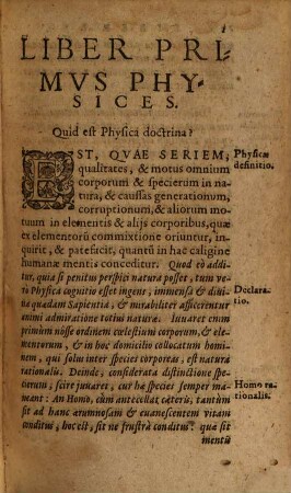 Initia doctrinae physicae : dictata in Academia Witebergensi