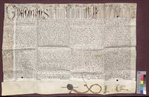 Papst Gregor XIII. gewährt dem Basler Domkapitel freie Propstwahl.