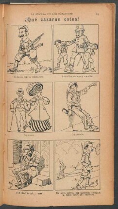 ¿Qué cazaron estos? - [Cómic] : La semana de los cazadores
