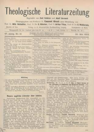 210-211 [Rezension] Oesterley, W. O. E., The Sayings of the Jewish Fathers