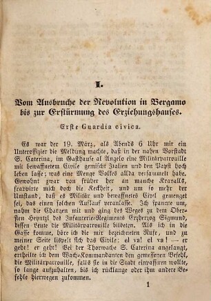Tagebuch eines in Italien im Jahre 1848 gefangenen österreichischen Offiziers, 1