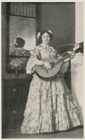 Dame mit Gitarre