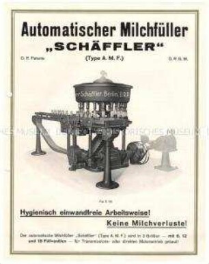 Automatischer Milchflaschenfüller
