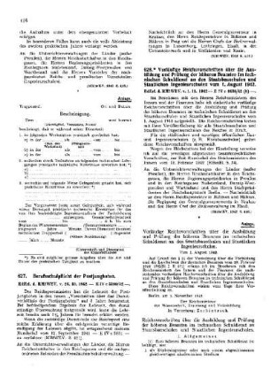 Berufsschulpflicht der Postjungboten : [Amtliche Erlasse] ; [Amtlicher Teil]