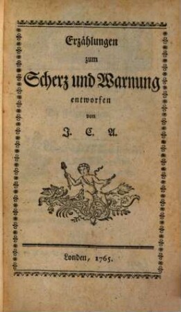 Erzählungen zum Scherz und Warnung