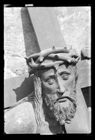 Owingen: Antlitz Christi (Ausschnitt aus der Kreuztragungsszene) - Ow