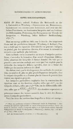Bulletin des Sciences Mathèmatiques et Astronomiques.