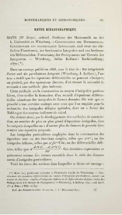Bulletin des Sciences Mathèmatiques et Astronomiques.