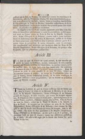 Article IV.