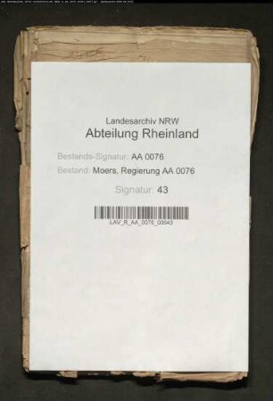 Publikation der Edikte und Verordnungen
