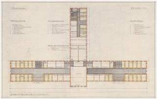 Jugenderholungsheim Schinkelwettbewerb 1943: Grundriss 1. Obergeschoss 1:200