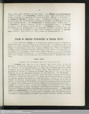 Lehrplan der Königlichen Werkmeisterschule