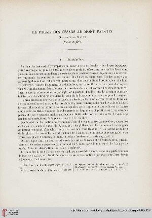 13: Le palais des Césars au Mont Palatin, [3]