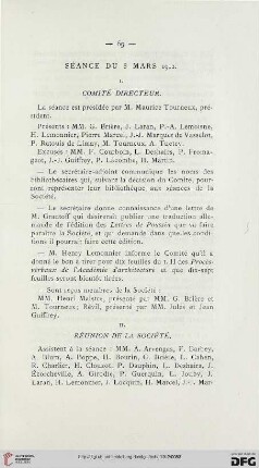 Séance du 8 mars 1912