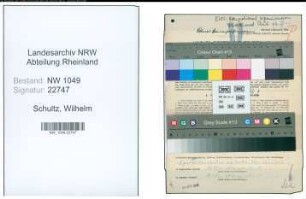 Entnazifizierung Wilhelm Schultz , geb. 18.01.1911 (Kaufmaennischer Angestellter)