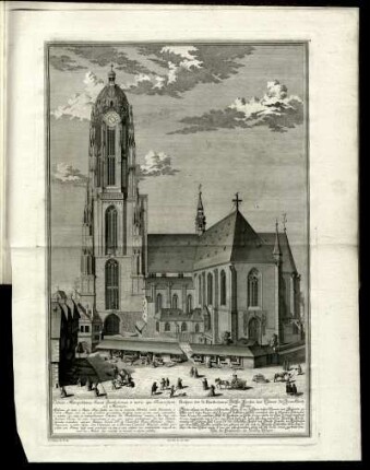 3. Ecclesia Metropolitana Sancti Bartholomæ et turris ejus Francofurti ad Moenum