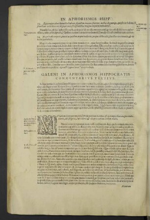 Commentarius tertius.