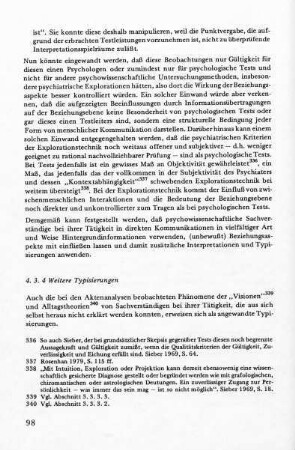 4.3.4 Weitere Typisierungen